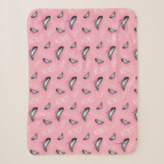 Gossip Girl High Heels Muster Sherpadecke