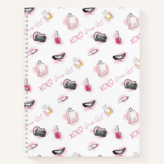 Gossip Girl Makeup Muster Notizbuch