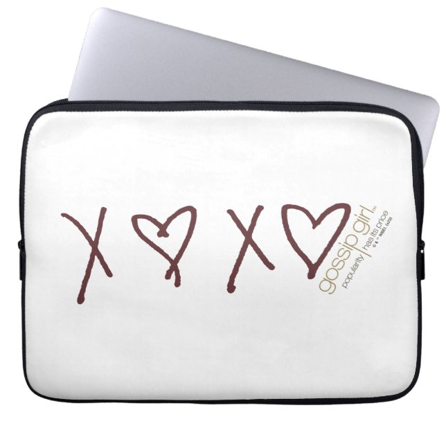 Gossip Girl X ♥ X Laptopschutzhülle (Vorderseite)