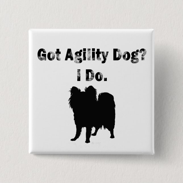 Got Agilityhund? Knopf Button (Vorderseite)