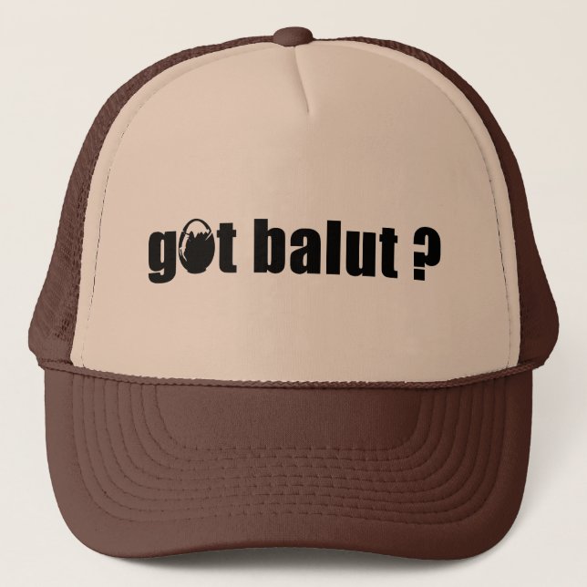 Got Balut? (Kappe) Truckerkappe (Vorderseite)