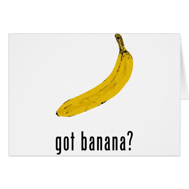 Got Banane? (Vorderseite (Horizontal))