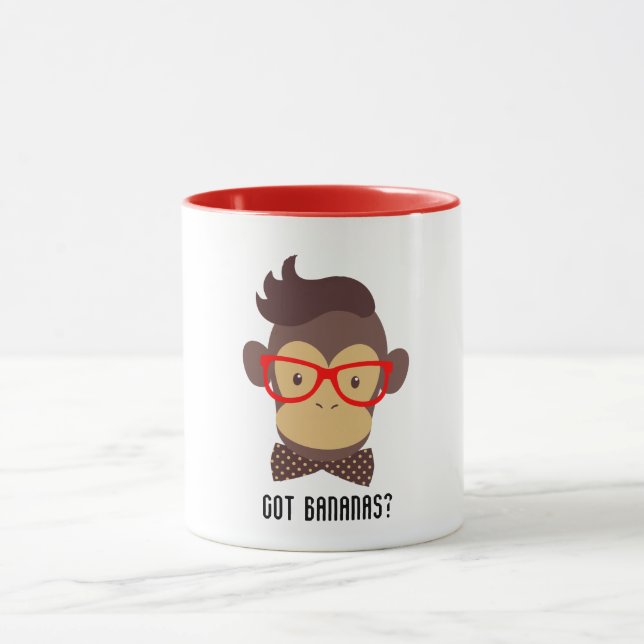 got Bananen cooler Bananenpuppen Tasse (Zentrum)
