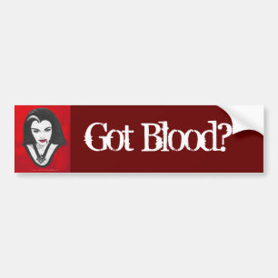 GOT BLUT? Autoaufkleber