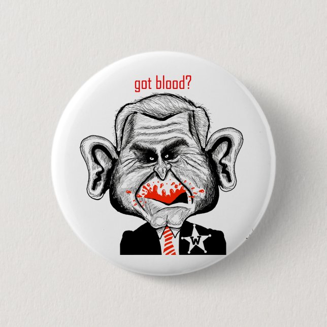 Got Blut? Knopf Button (Vorderseite)