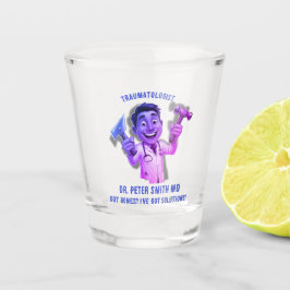 Got bones? I’ve got solutions doctor traumatologis Schnapsglas