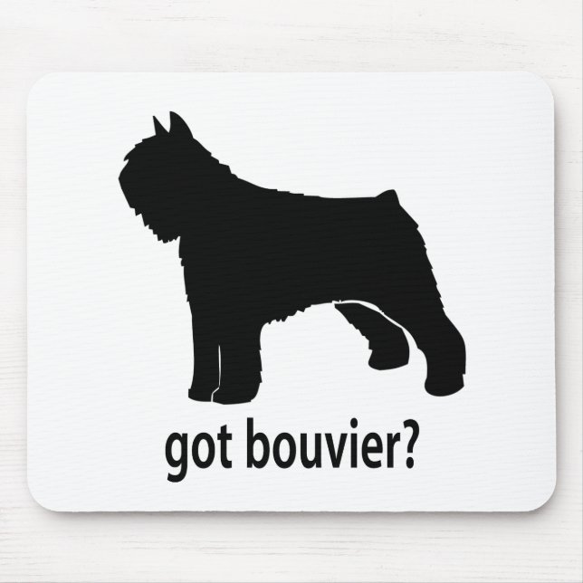 Got Bouvier Mousepad (Vorne)
