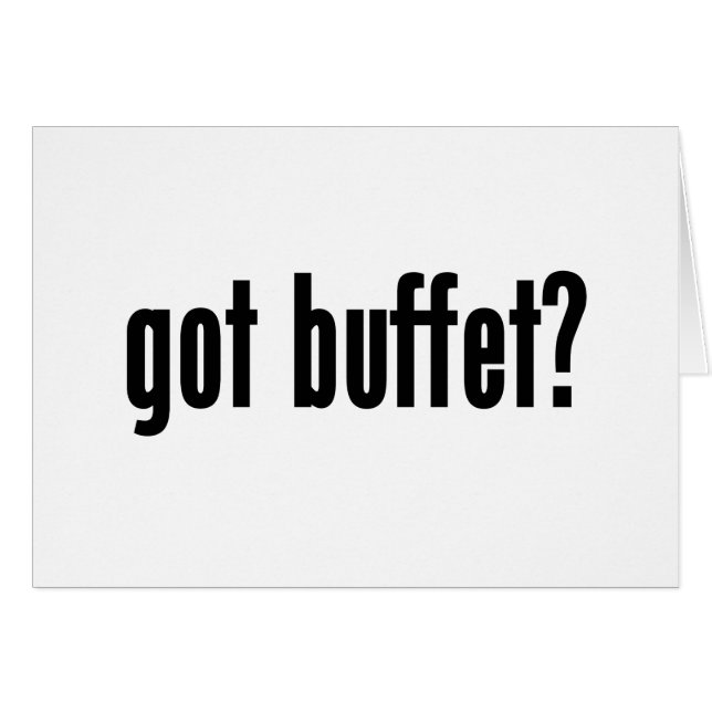 got Buffet? (Vorderseite (Horizontal))