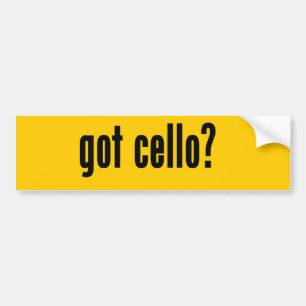 got Cello? Autoaufkleber