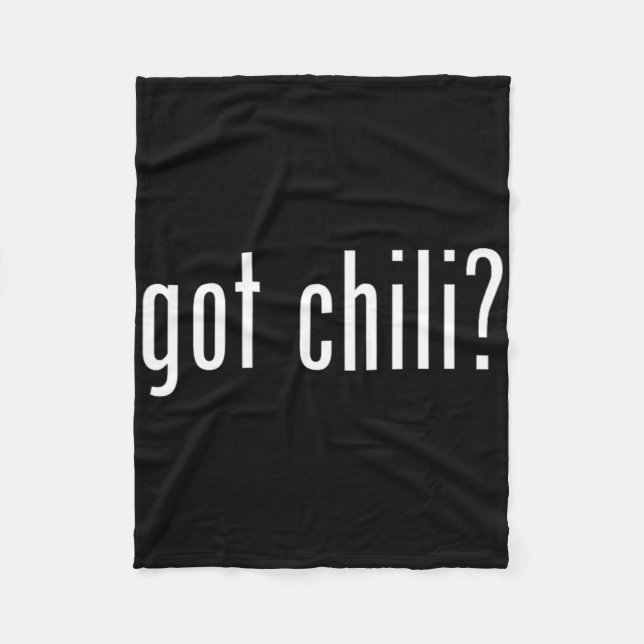 Got Chili Funny Grillen Cook Off Fleecedecke (Vorderseite)