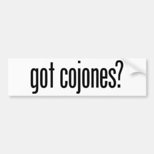 Got Cojones Autoaufkleber