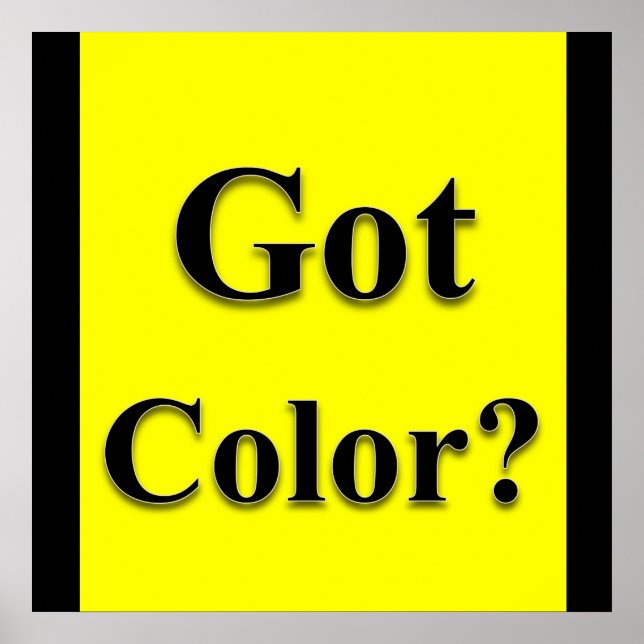 Got Color Poster Matte (Vorne)