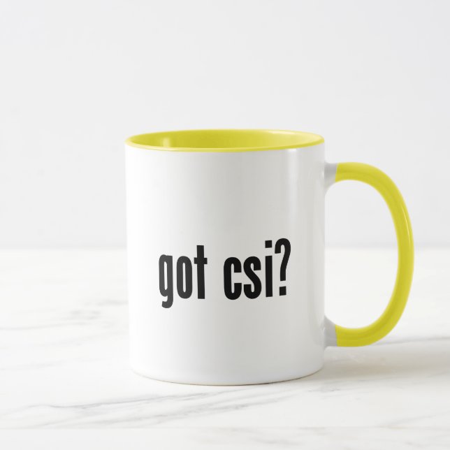 got csi? tasse (Rechts)