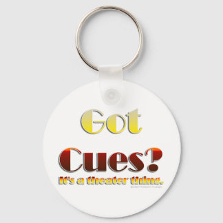 Got Cues? (Nur Text) Schlüsselanhänger