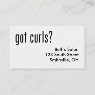 Got Curls? Terminkarte