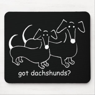 got Dackeln #2 mousepad