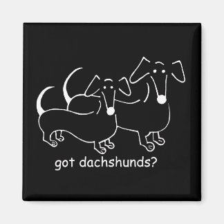 got Dackeln-Nr. 2-Magnet Magnet