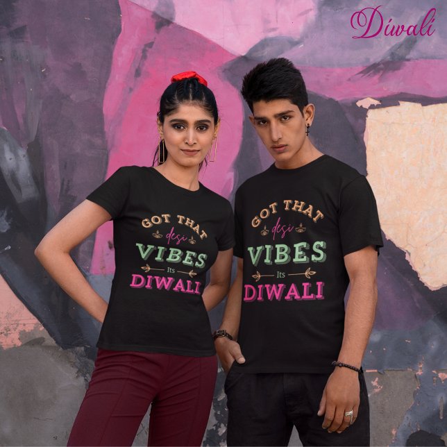 Got, dass desi seinen Diwali vibriert T-Shirt (Von Creator hochgeladen)