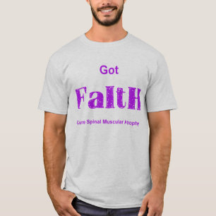 Got den lila Glauben - T-Shirt
