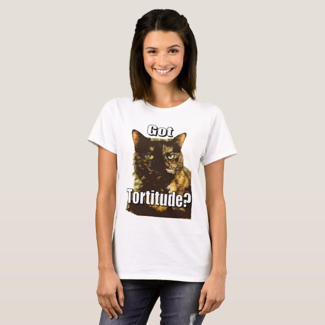 Got den T - Shirt Tortitude Frauen (Vorne ganz)