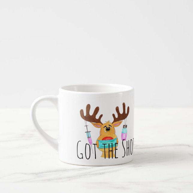 Got der Maskenmaske Espressotasse (Links)