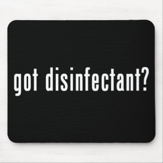 got Desinfektionsmittel? Mousepad