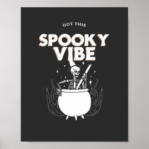 Got dieses Spooky Vibe Poster