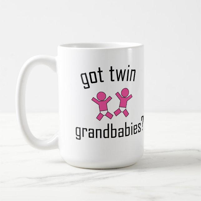 Got DoppelGrandbabies? Kaffeetasse (Links)