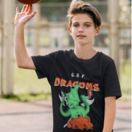 Got Dragons Mythological Dragon Breathing Fire T-Shirt
