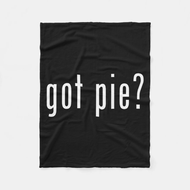 Got E Novelty Funny Baking  Fleecedecke (Vorderseite)