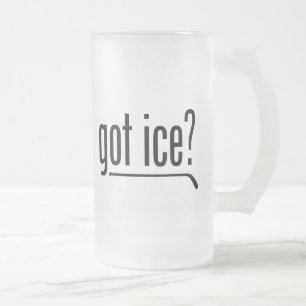 got Eis? (Hockey) Mattglas Bierglas