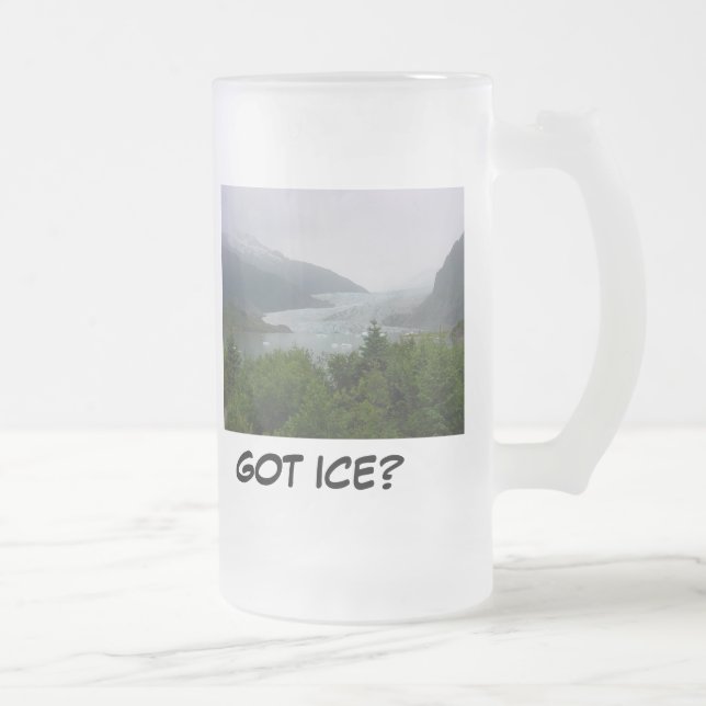 GOT EIS? MATTGLAS BIERGLAS (Rechts)