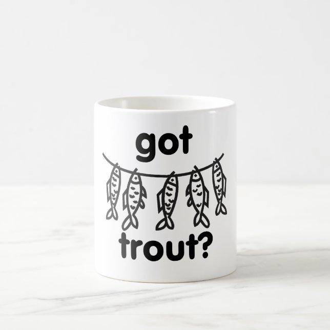 got Forelle Kaffeetasse (Mittel)