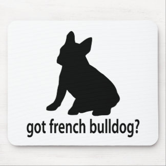 Got französische Bulldogge Mousepad