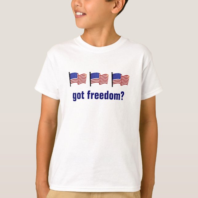 Got Freiheit danken einem Tierarzt T-Shirt (Vorderseite)