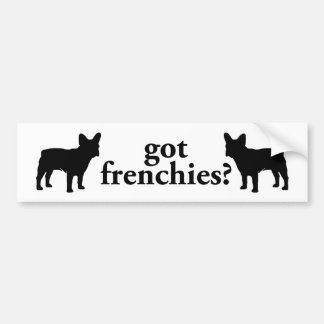 got Frenchies? Autoaufkleber
