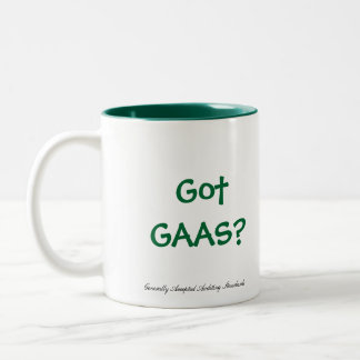 Got GAAS? Zweifarbige Tasse