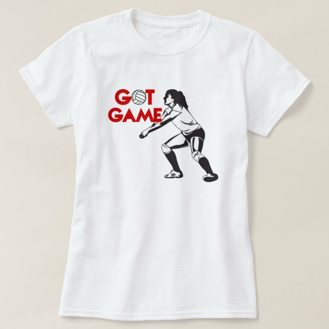 Got Game Volleyball T - Shirt (Design vorne)