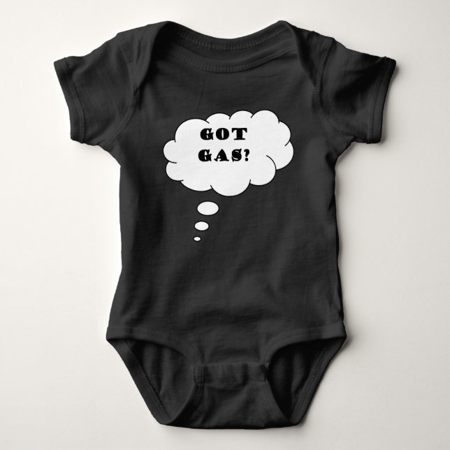 Got Gas Funny Retort Baby Strampler (Vorderseite)
