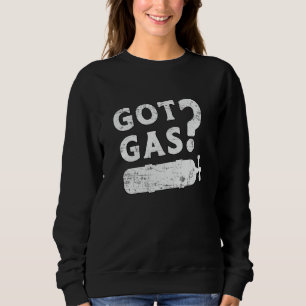 Got Gas Scuba Diver Ocean Deep Sea Funny Sweatshirt