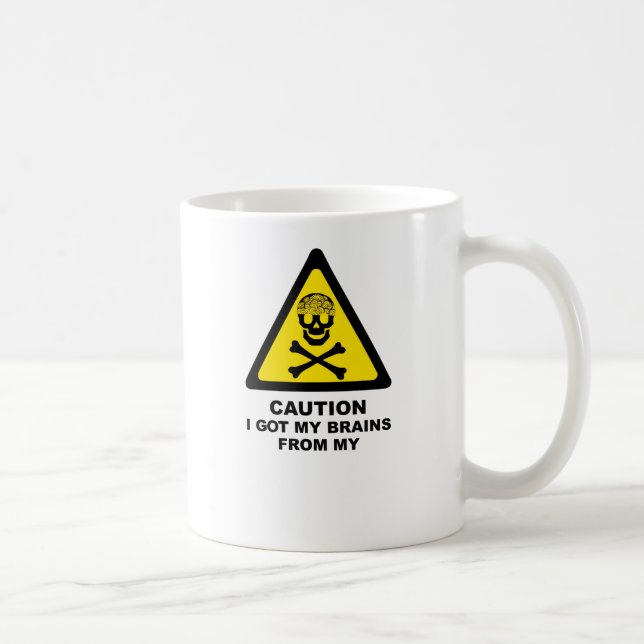 got Gehirne Kaffeetasse (Rechts)