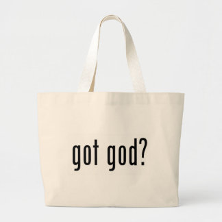 got Gott? Jumbo Stoffbeutel