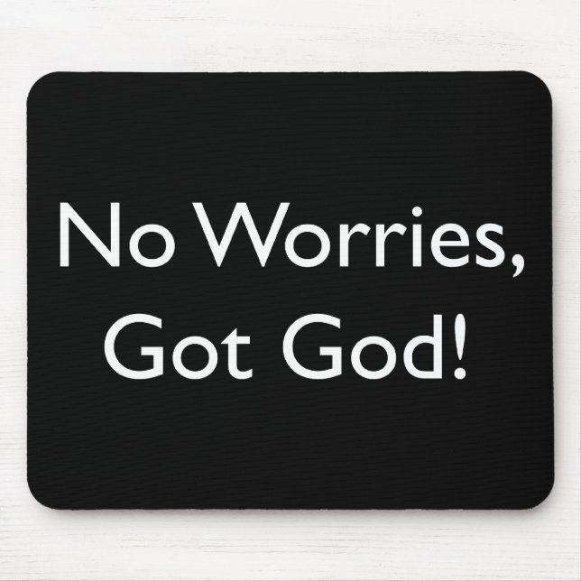 Got Gott Mousepad (Vorne)