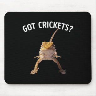 Got Grillen Bartetes DrachenShirt Mousepad