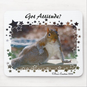 Got Haltung? Eichhörnchen Mousepad