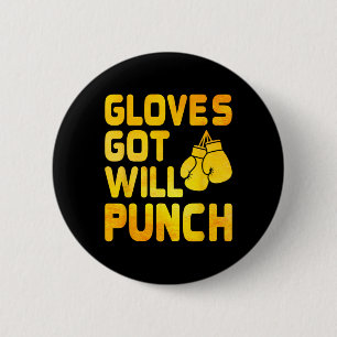Got Handschuhe bringen Boxer-Sport-Kraftspiel auf Button