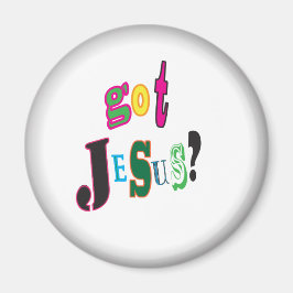 Got Heiliger Geist Jesuss Schwarz-ovales Magnet