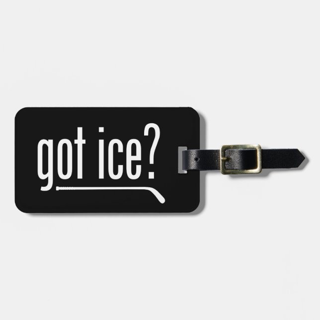 got? (Hockey) Gepäckmarke Gepäckanhänger (Vorderseite horizontal)