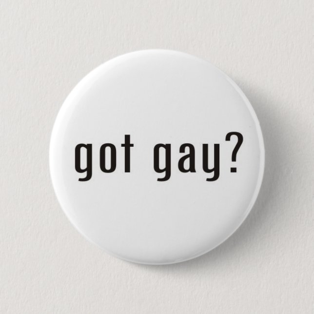 got Homosexuelles Button (Vorderseite)