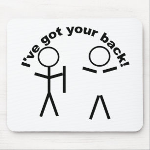 Got Ihre Rückseite! Mousepad